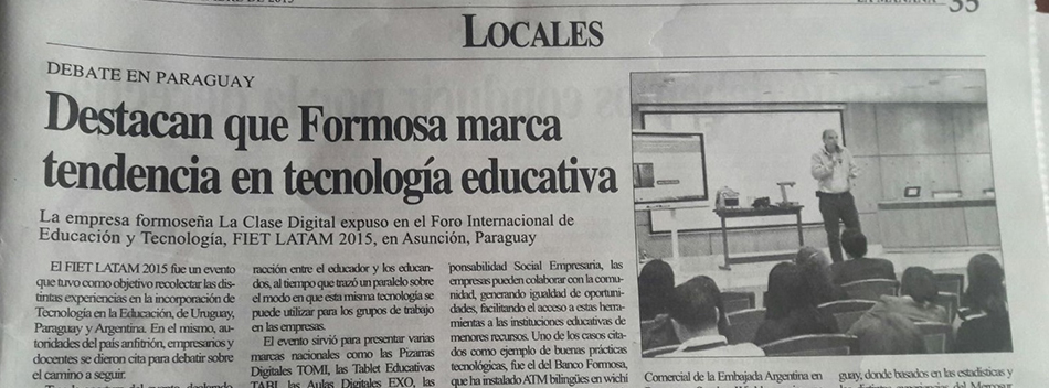 Copa Claro Con Tecnologia Formoseña 2014
